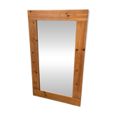 Large pine mirror - 1990s