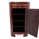 Antique corner chest of drawers, Northern Europe, circa 1880. After renovation.