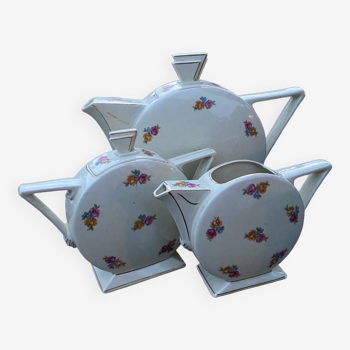 Service à thé porcelaine à fleurs