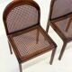 Set of four Mid-Century dining chairs by Lübke