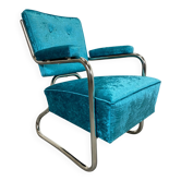 Extravagant Chrome Bauhaus Armchairs