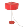 Red Table Lamp with Adjustable Height, Czechoslovakia, 1960s