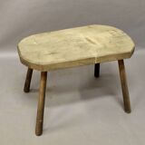 Brutalist Chestnut Table