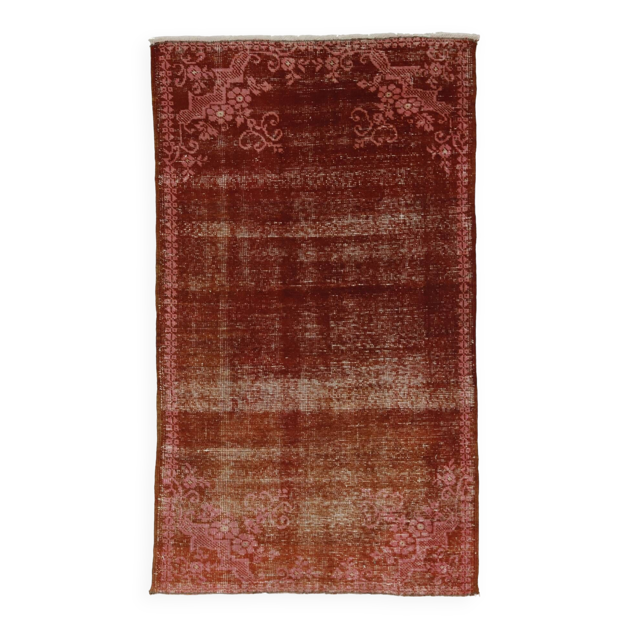 Turkish Anatolian Handmade Vintage Area Rug 170 cm x 100 cm