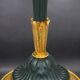 Flamboyant Pair of Candelabra/Chandeliers Solid Bronze Empire Style