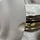 Set of 4 dessert plates Gien model Tokio diameter 18.5 cm