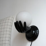 Vintage hand ceramic wall lamps