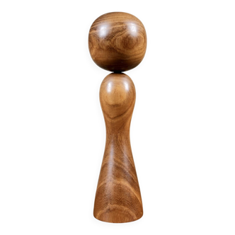 Minimalist Kokeshi, by Muhitsu Miyajima, Japan, 1970s