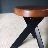 Modernist S31 Stool by Pierre Chapo, France, 1970s