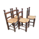 4 chairs mulched
