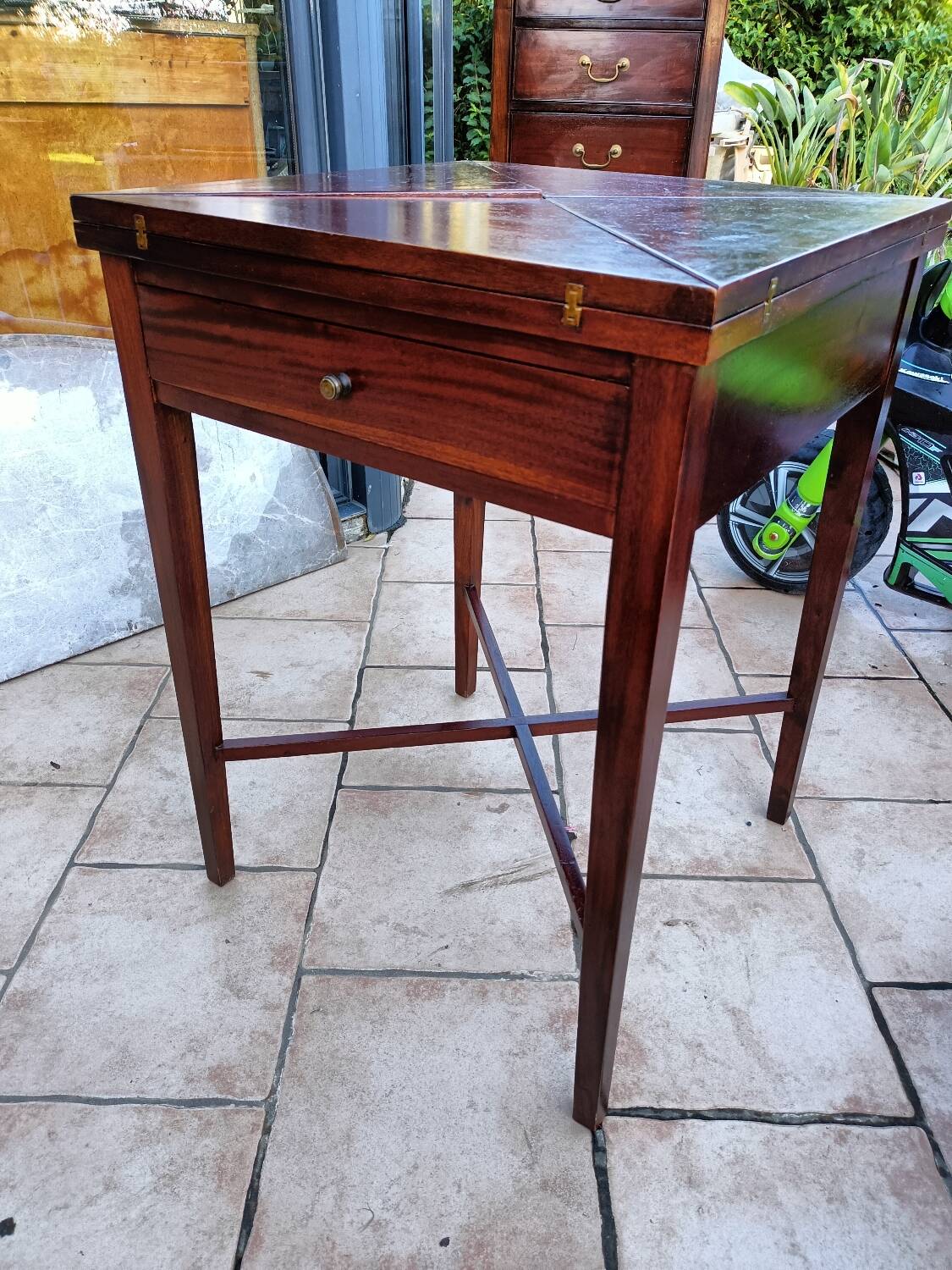 Antique Louis XVI style games table