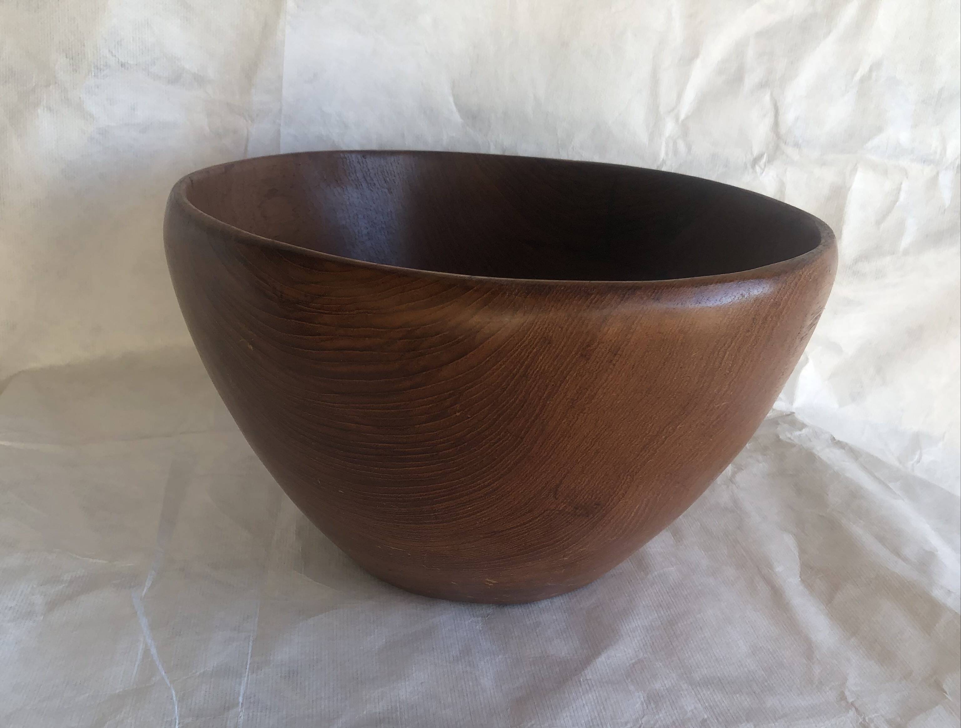 saladier en Teck vintage  sandinave