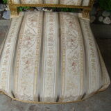 Old Louis XVI fabric chair