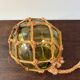 Vintage Bohemian Green Ball Antique Fishing Float