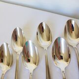6 vintage silver metal tablespoons 2106265