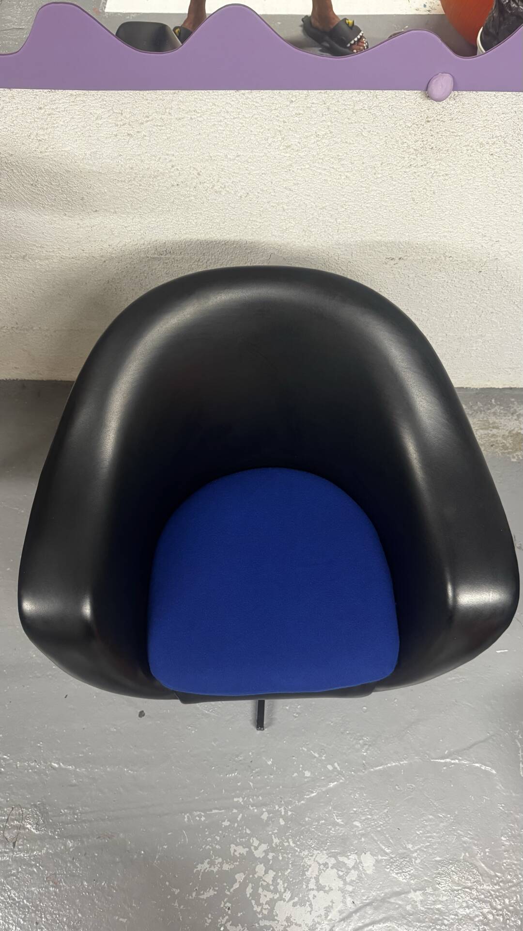 1970s swivel Orbital armchair