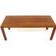 Scandinavian minimalist teak bench, Sweden, 1960