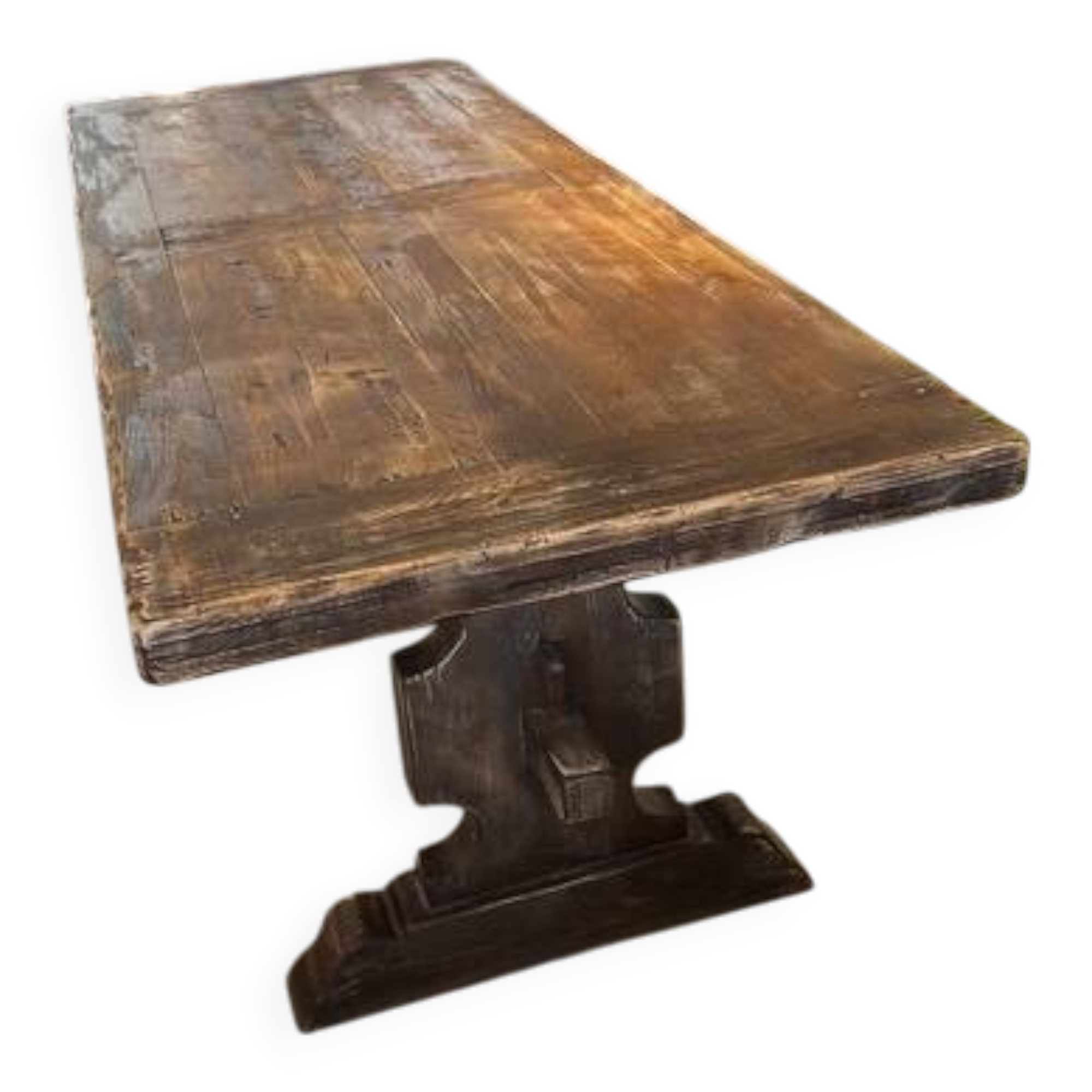 Brutalist closed table