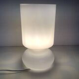 White glass paste lamp