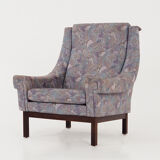Armchair with beech legs, design 1970s