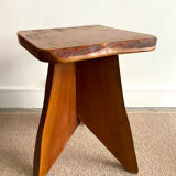 Brutalist tripod stool