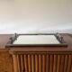 Modernist mirrored tray, in the manner of Jacques Adnet France 1940 /1950