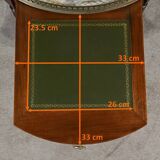 Mahogany Bouillotte Table, Louis XVI style – Late 19th century