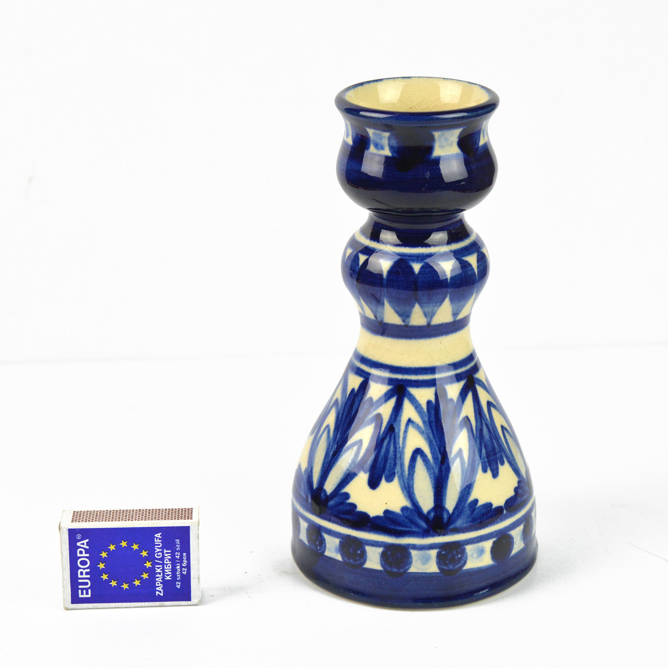 1950s rustic ceramic vase, KLL Karl Louis Lehmann Germany