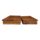 2 rattan baskets