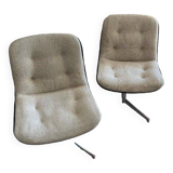 Pair of office chairs
