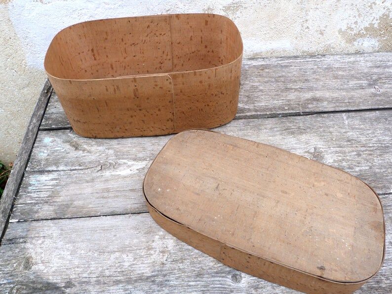 Old wooden box called lace box