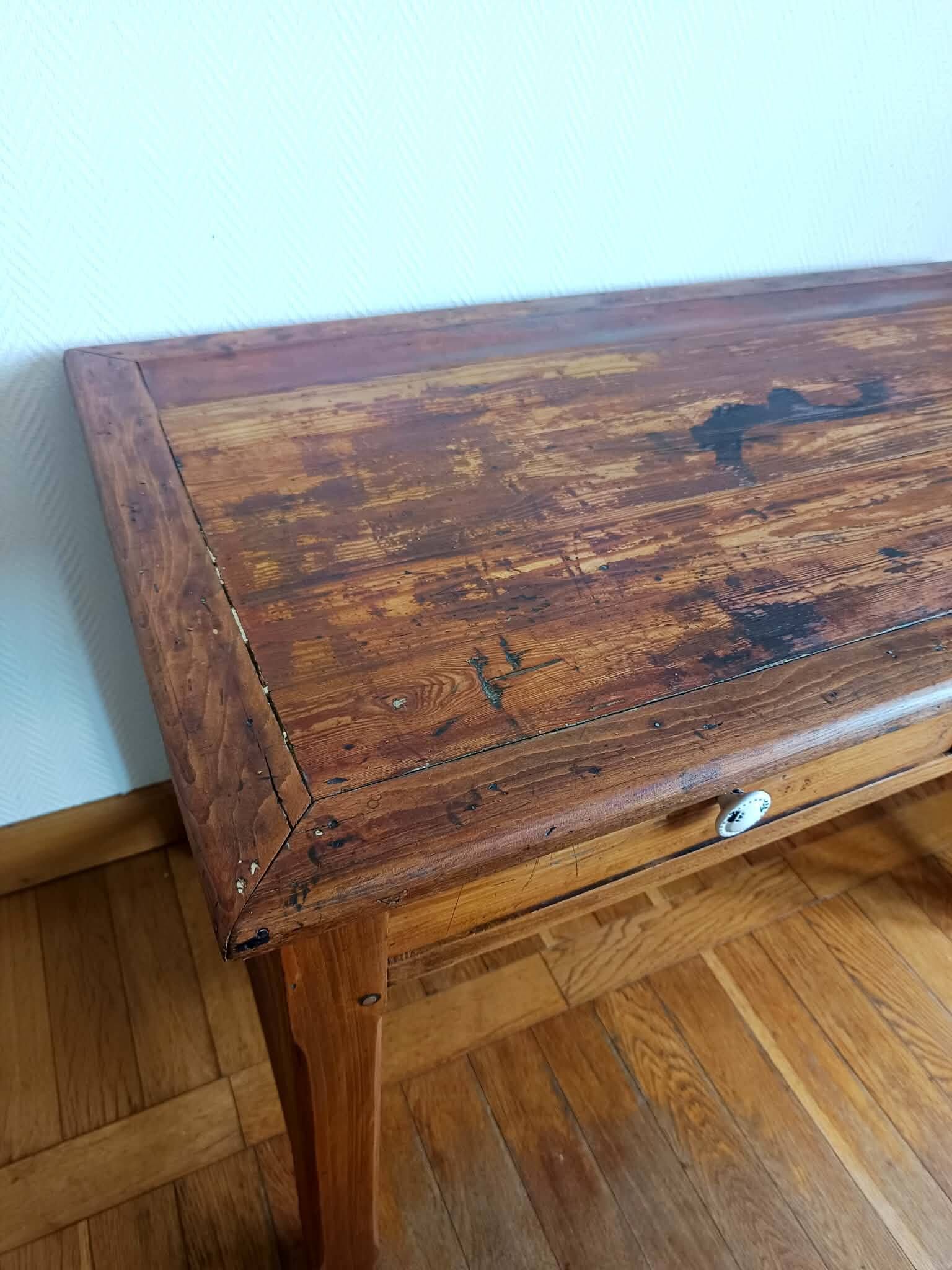 Farmhouse wooden desk