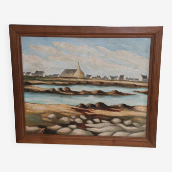 Peinture anonyme Bretagne