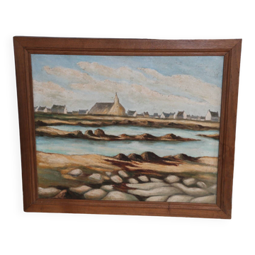 Peinture anonyme Bretagne
