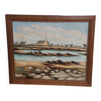 Peinture anonyme Bretagne