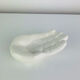 Vintage white ceramic catchall tray