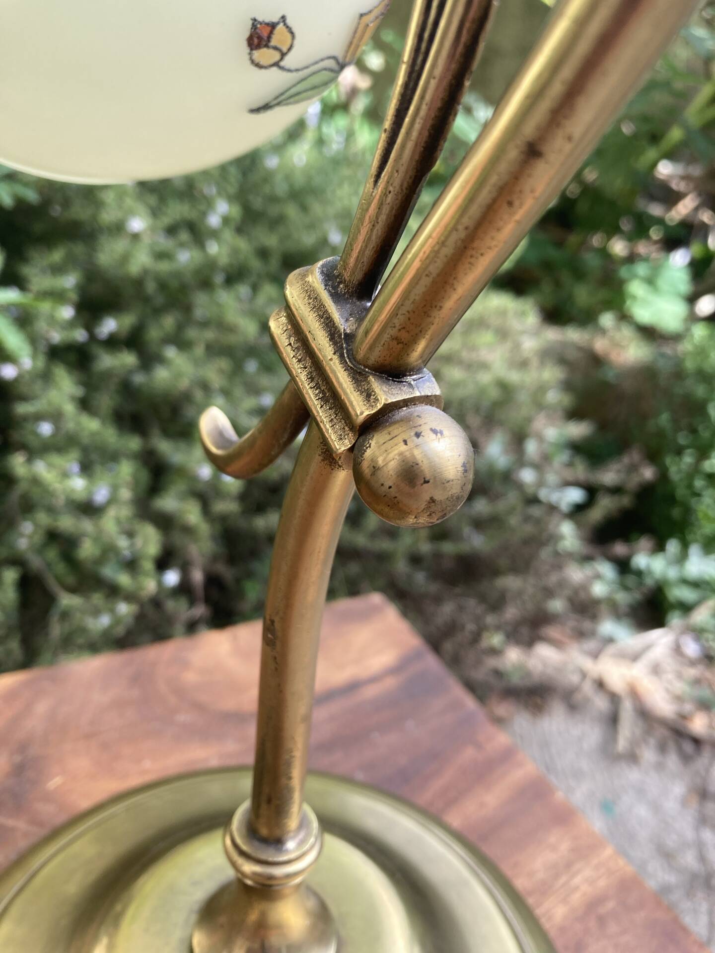 Art Deco revival table lamp