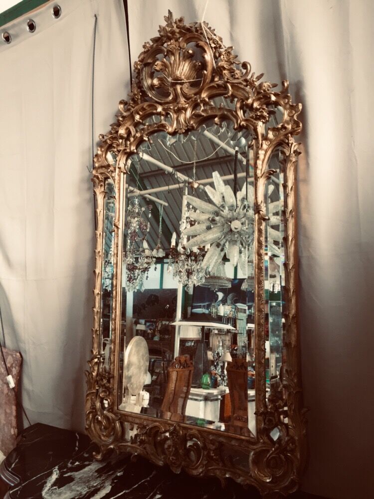 Regency-style mirror  95x167cm