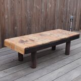 Table basse Herbier par Roger Capron