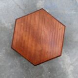Vintage wooden tripod stool