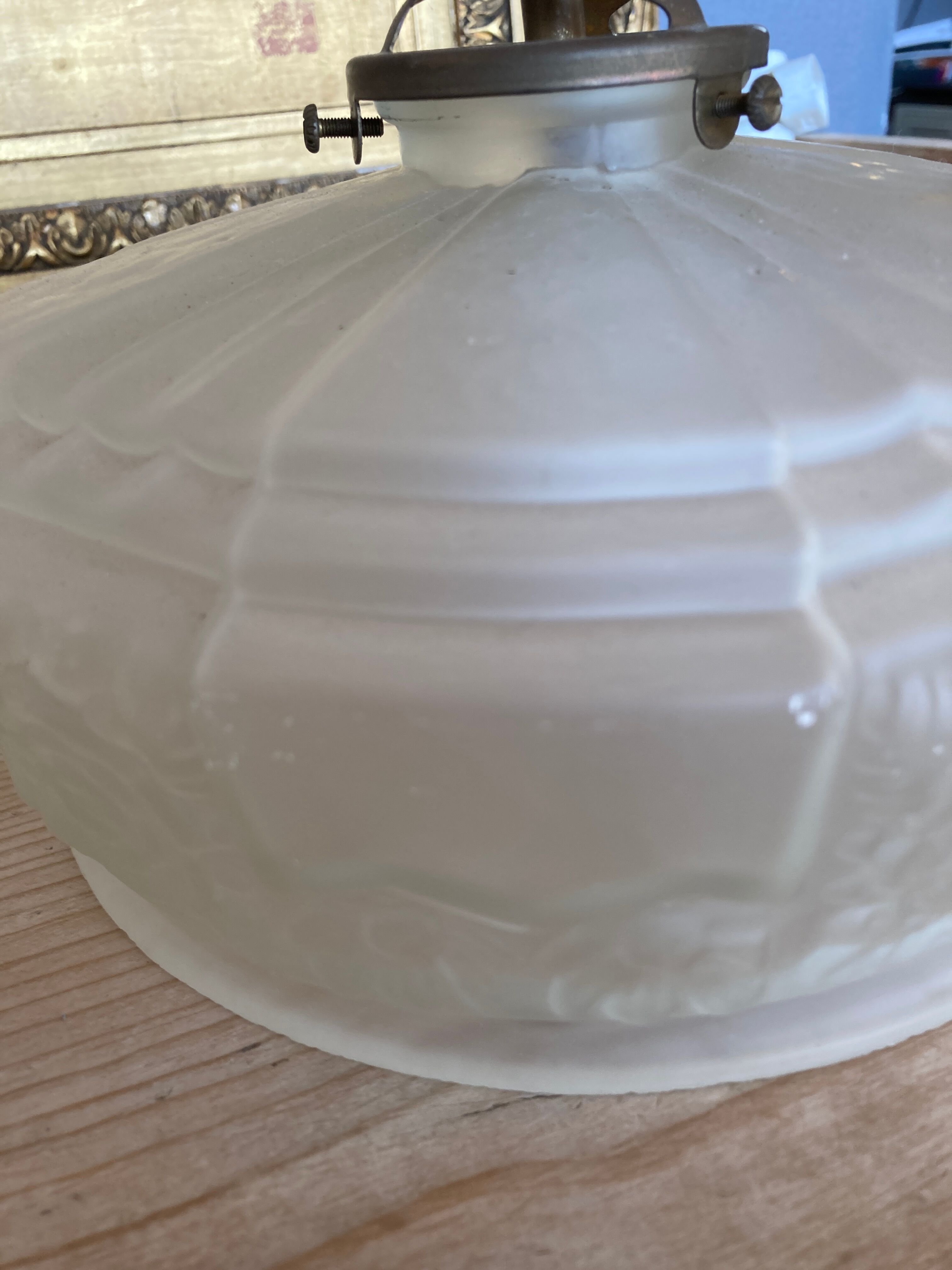 Suspension lustre abat jour