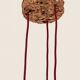 Suspension composed of 3 brutalist copper lamps by Aimo Tukiainen, 1960s.