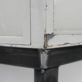 Art Deco display cabinet on legs, can also be hung