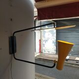 Reflector stem wall lamp from the 50s