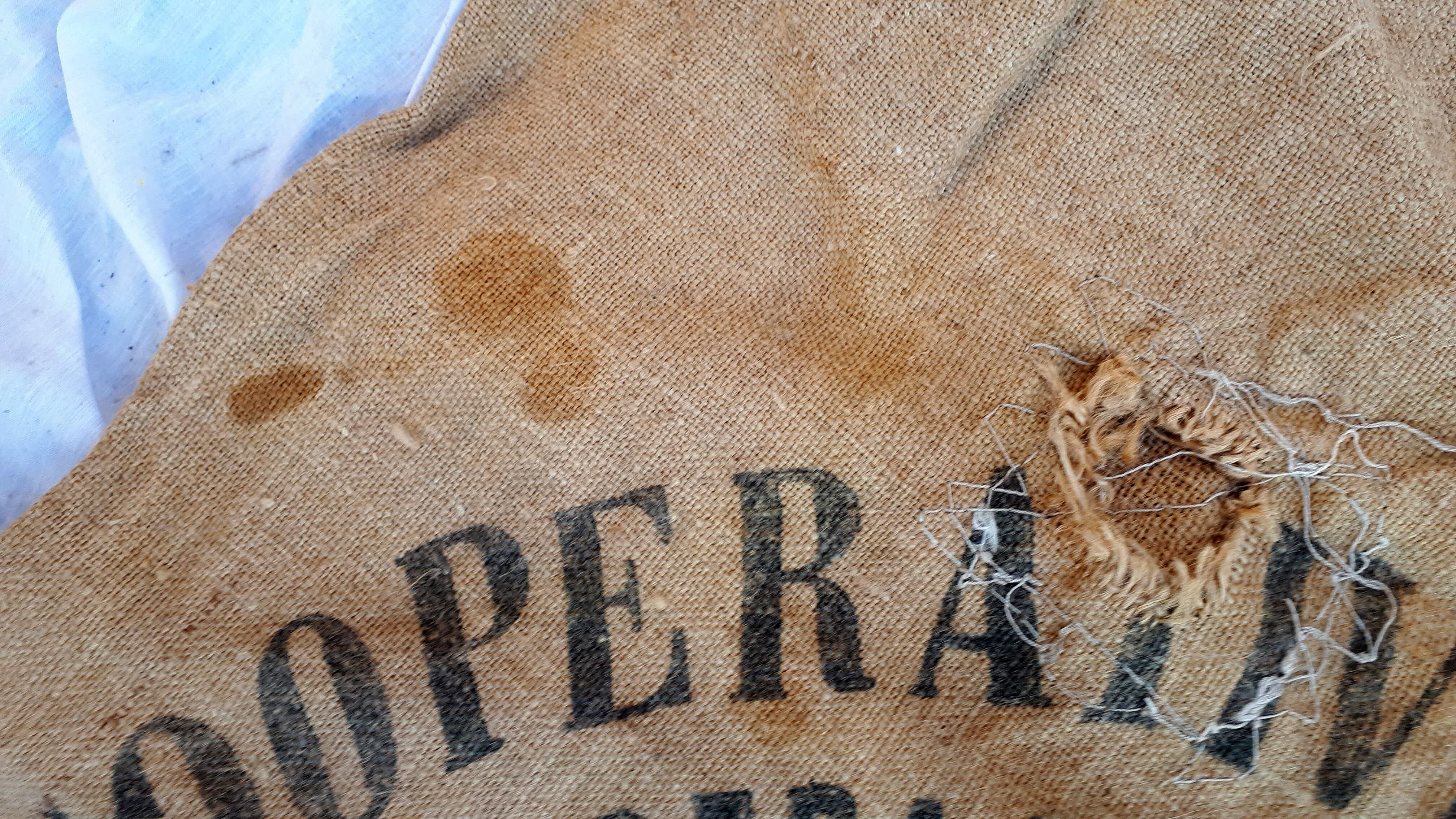 Sarthe Cooperative Burlap Bag