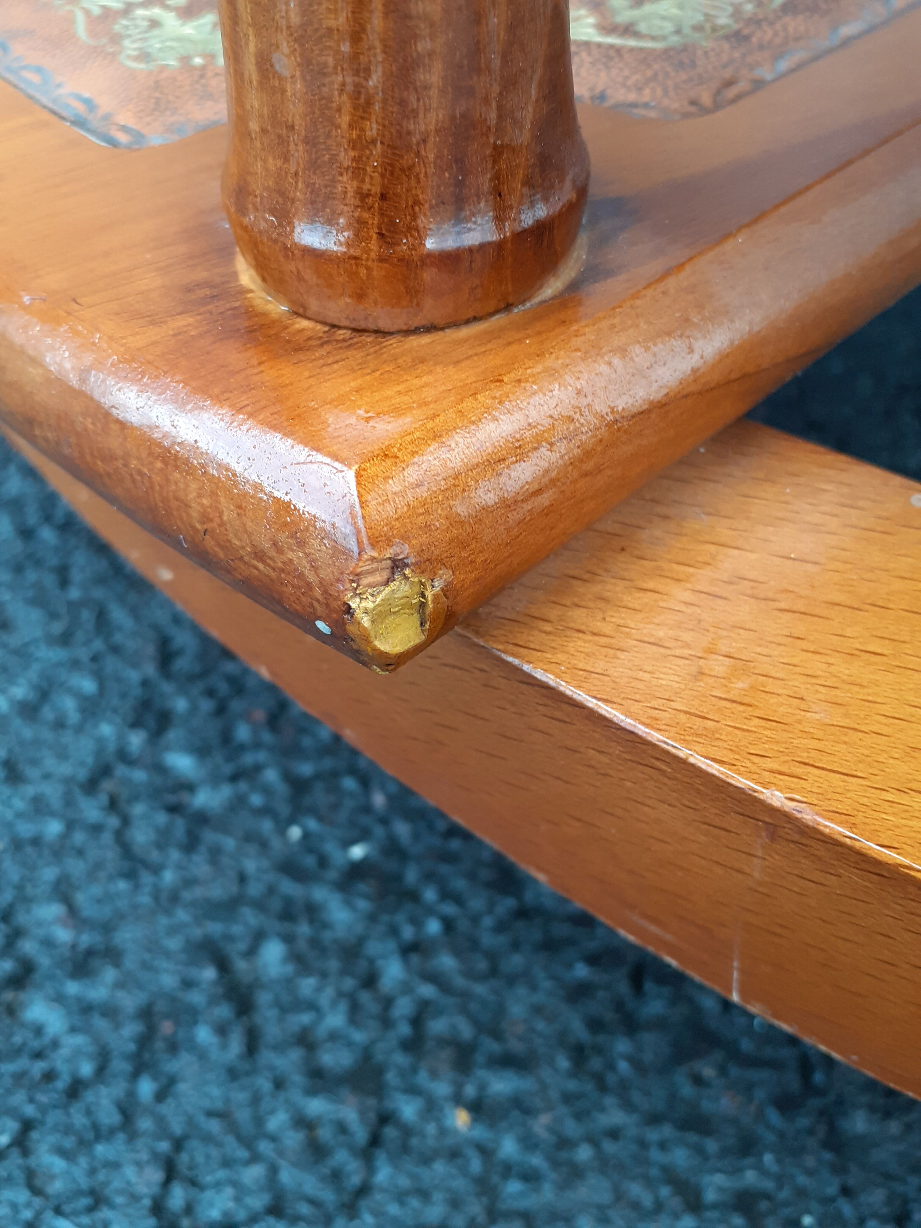 Ancient library staircase