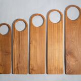 Cutting or presentation board of monoxyl teak with handle (T1)