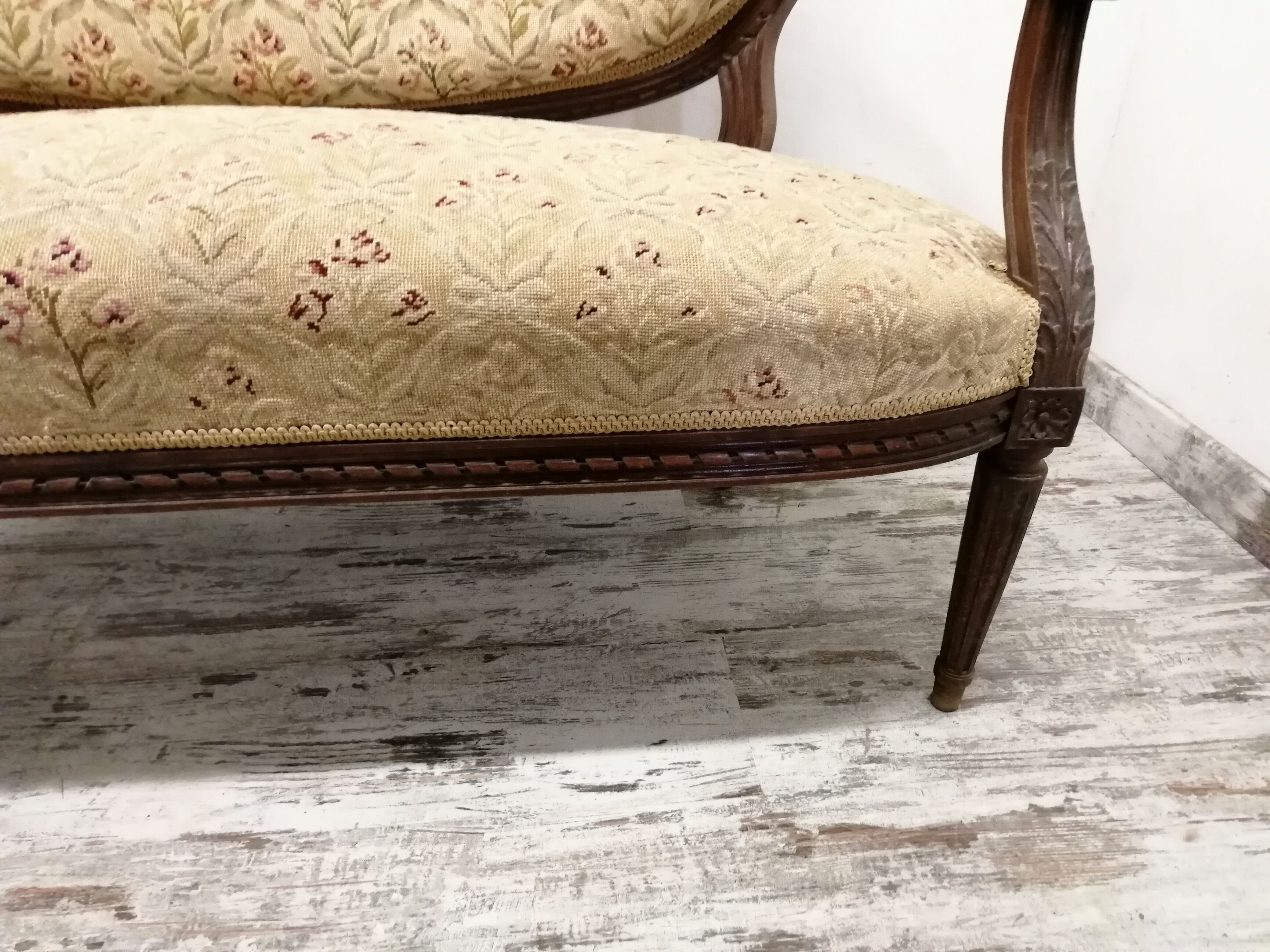 Louis XVI style bench