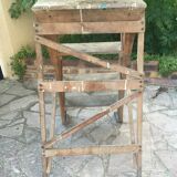 Wooden stepladder