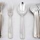 24 dessert spoons, Art Deco Ercuis